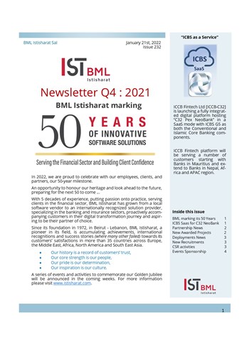 Our Newsletter Q4 2021
