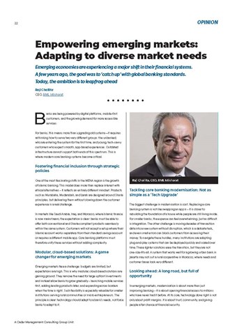 Empowering emerging markets: Adapting to diverse market needs