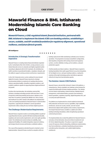 Mawarid Finance & BML: Modernising Islamic Core Banking on Cloud